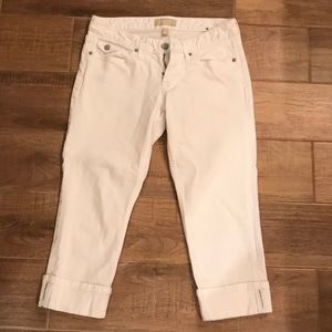 White Denim capris